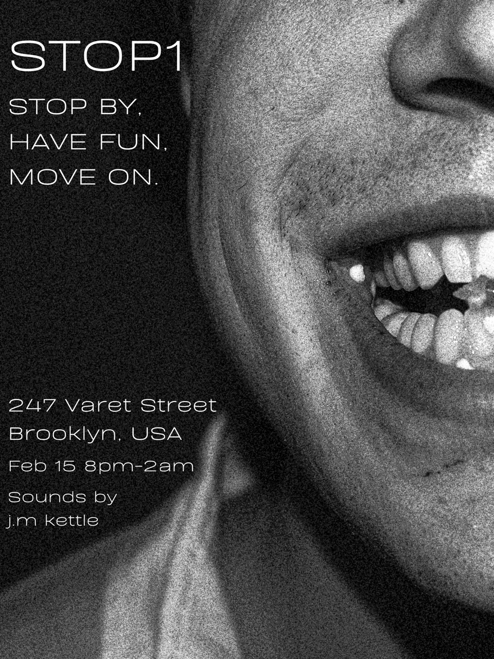 stop1 February 15 poster